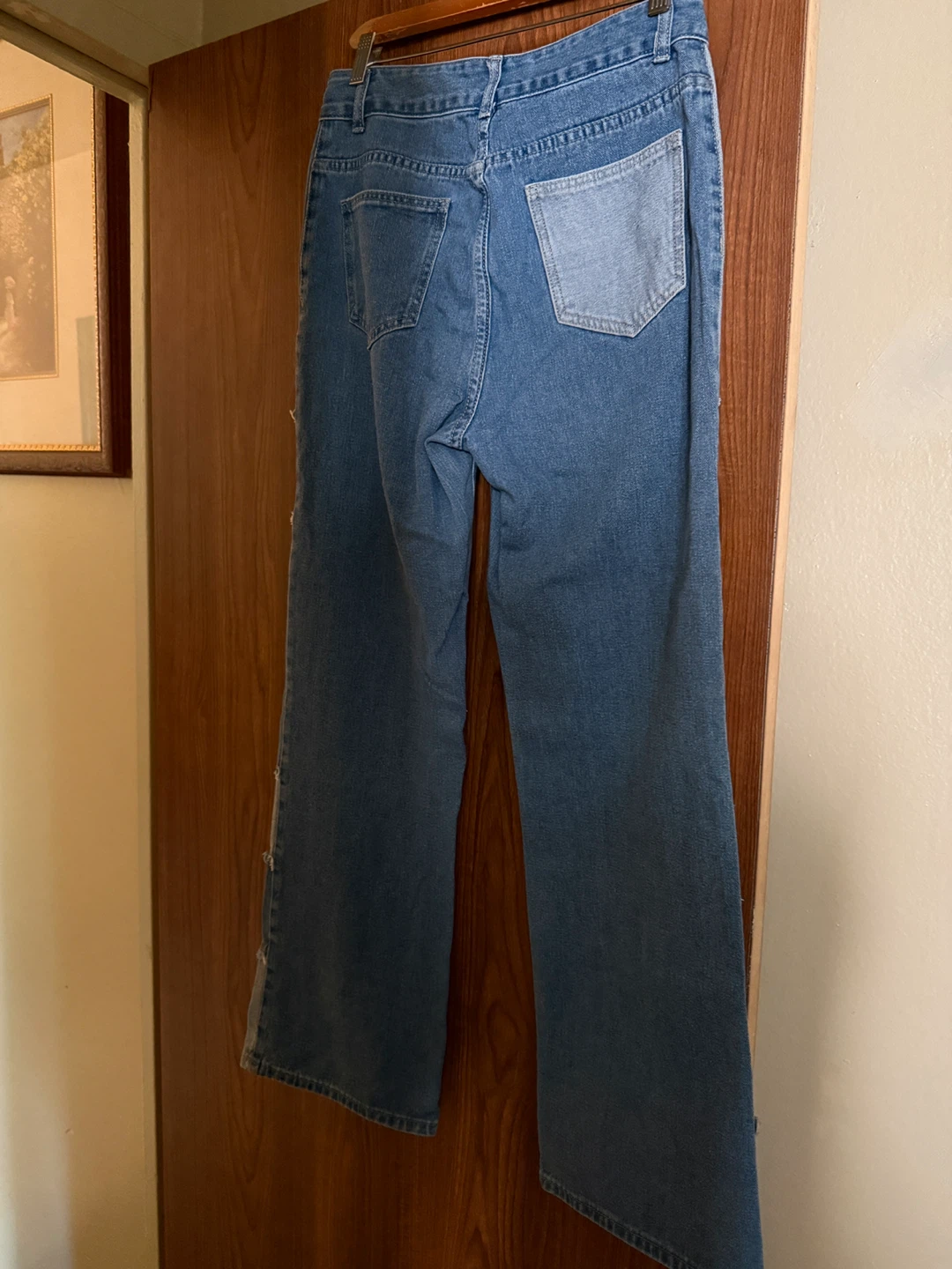 Patchwork Denim Jeans - photo 2
