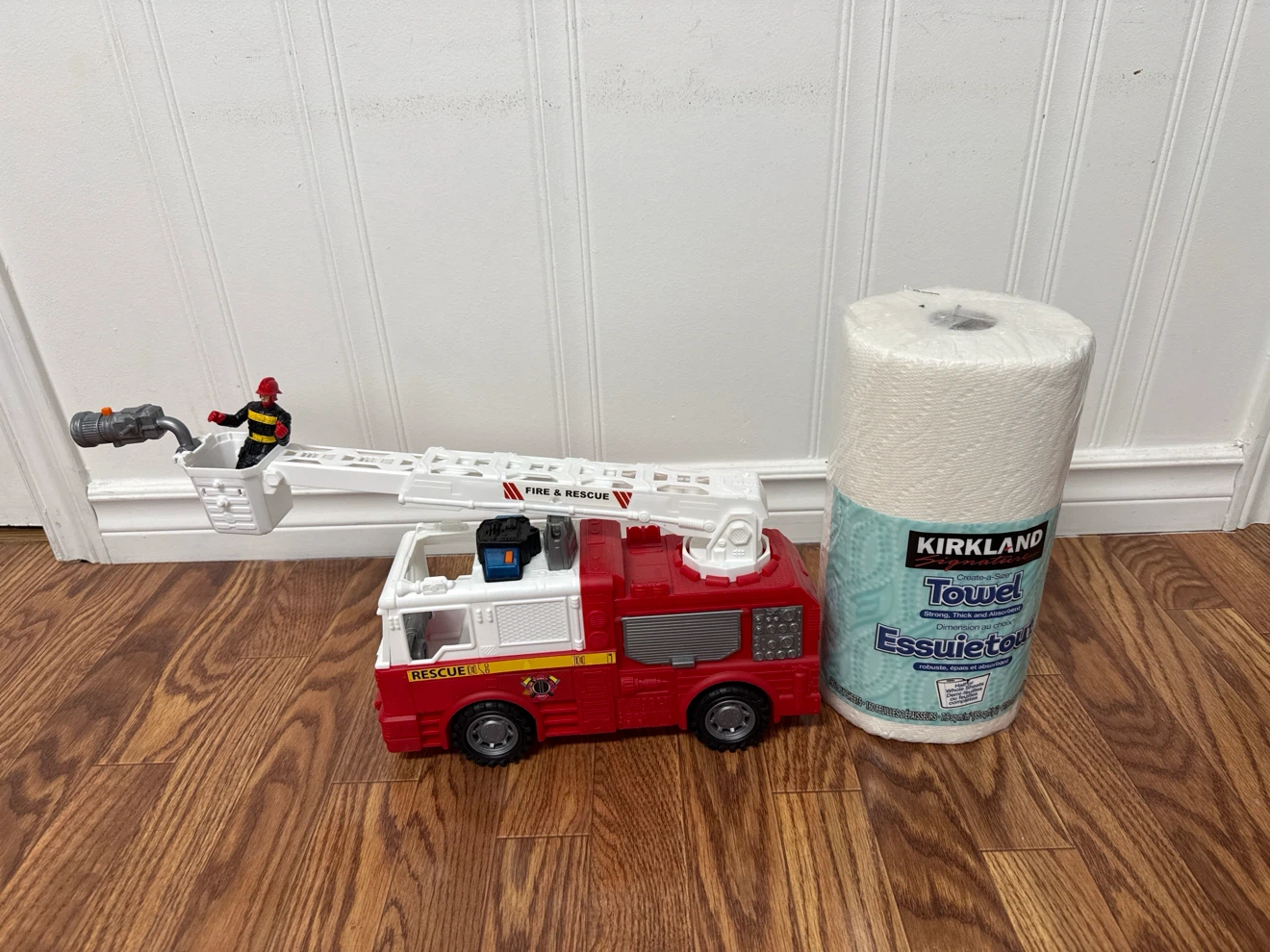 Toy Fire Truck with Rescue Figure - photo 3