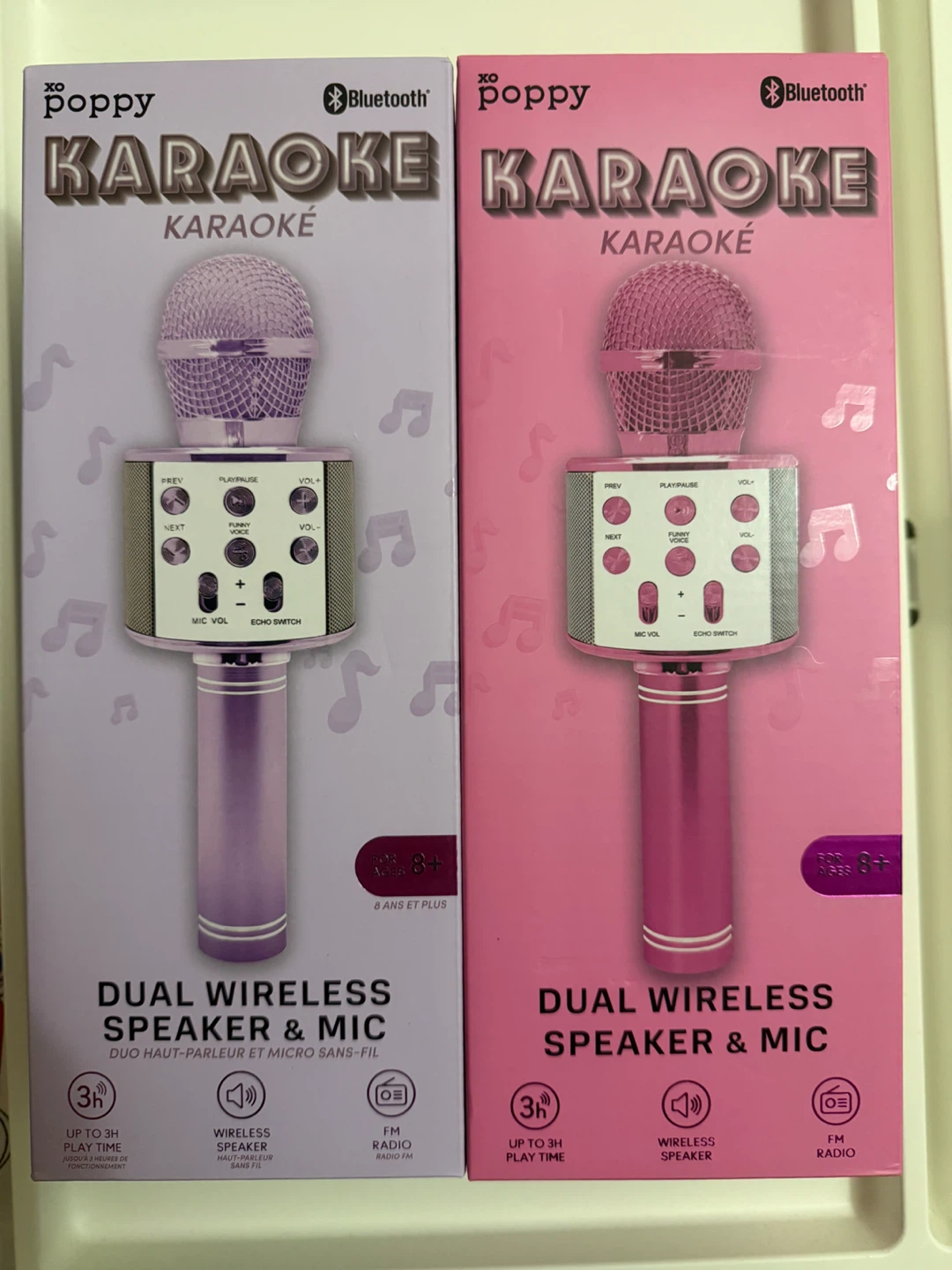 XO Poppy Wireless Karaoke Microphone and Speaker
