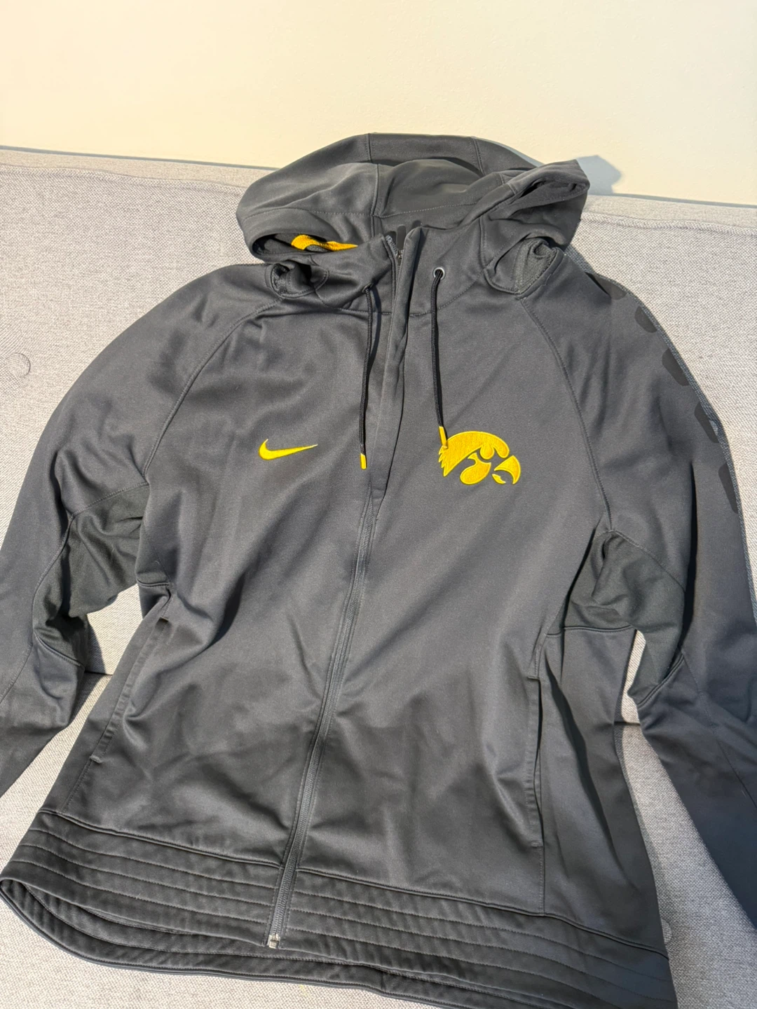 Nike Iowa Hawkeyes Full Zip Hoodie - photo 2