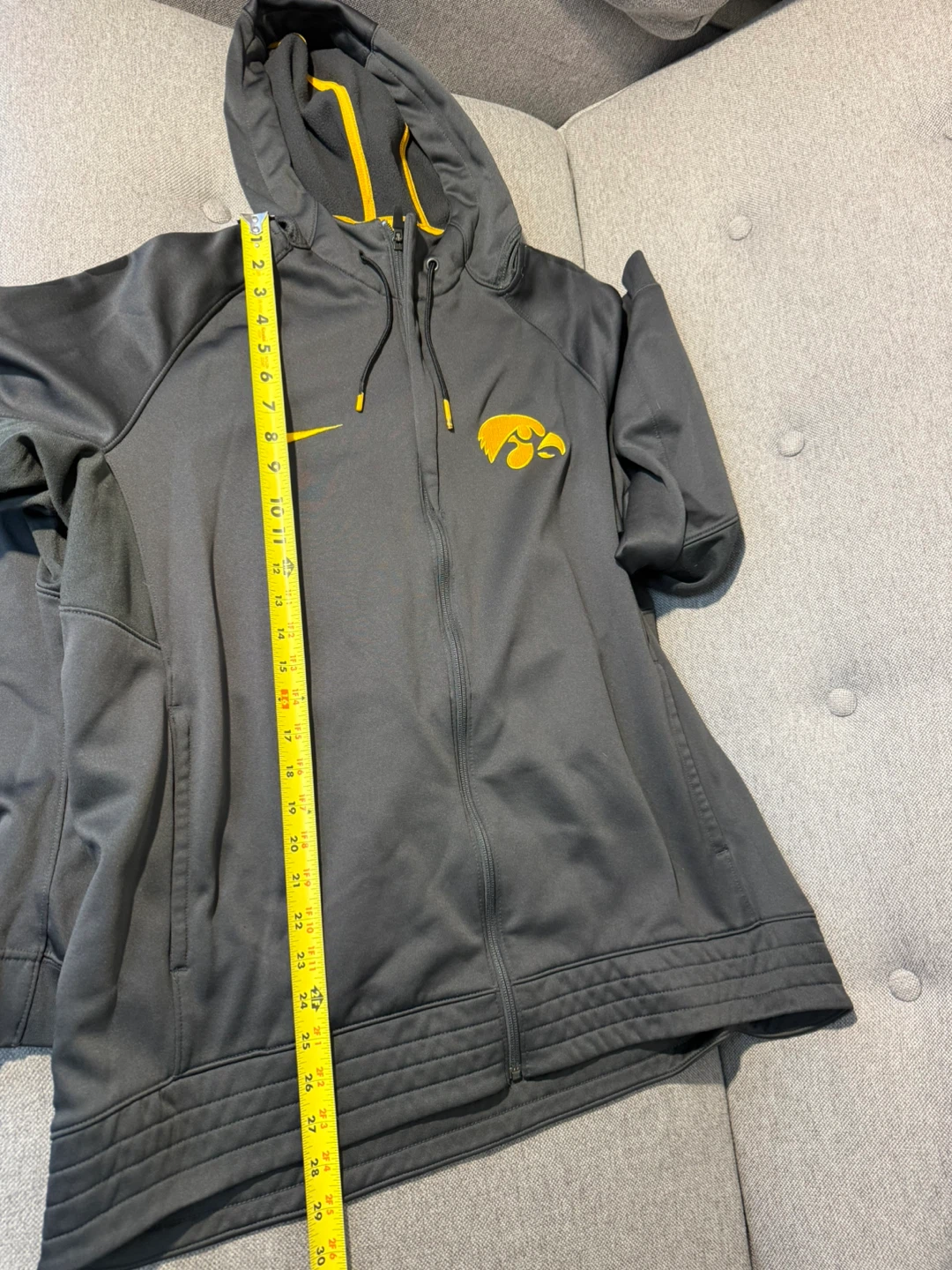 Nike Iowa Hawkeyes Full Zip Hoodie - photo 4
