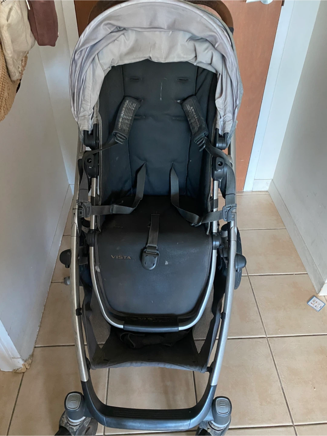 2019 UPPAbaby Vista Stroller with Piggyback Board