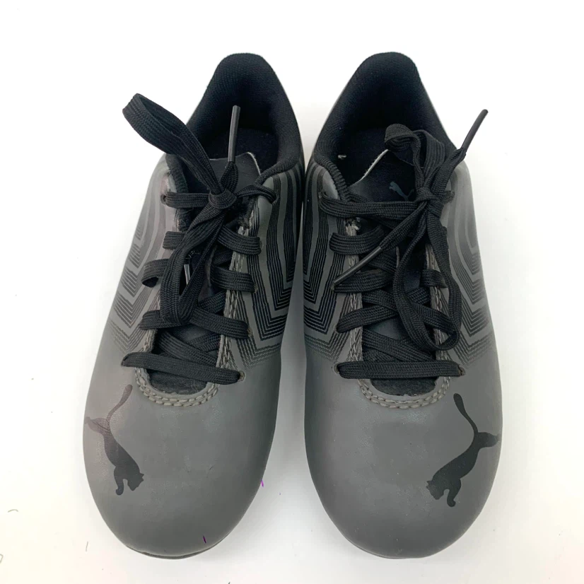 Kids Soccer Cleats Youth Size 13K Black Outdoor Soccer Shoes - photo 2