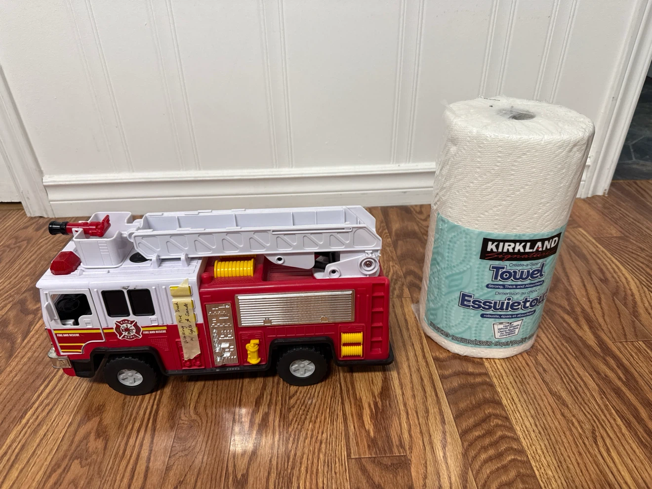 Toy Fire Truck with Lights and Sounds