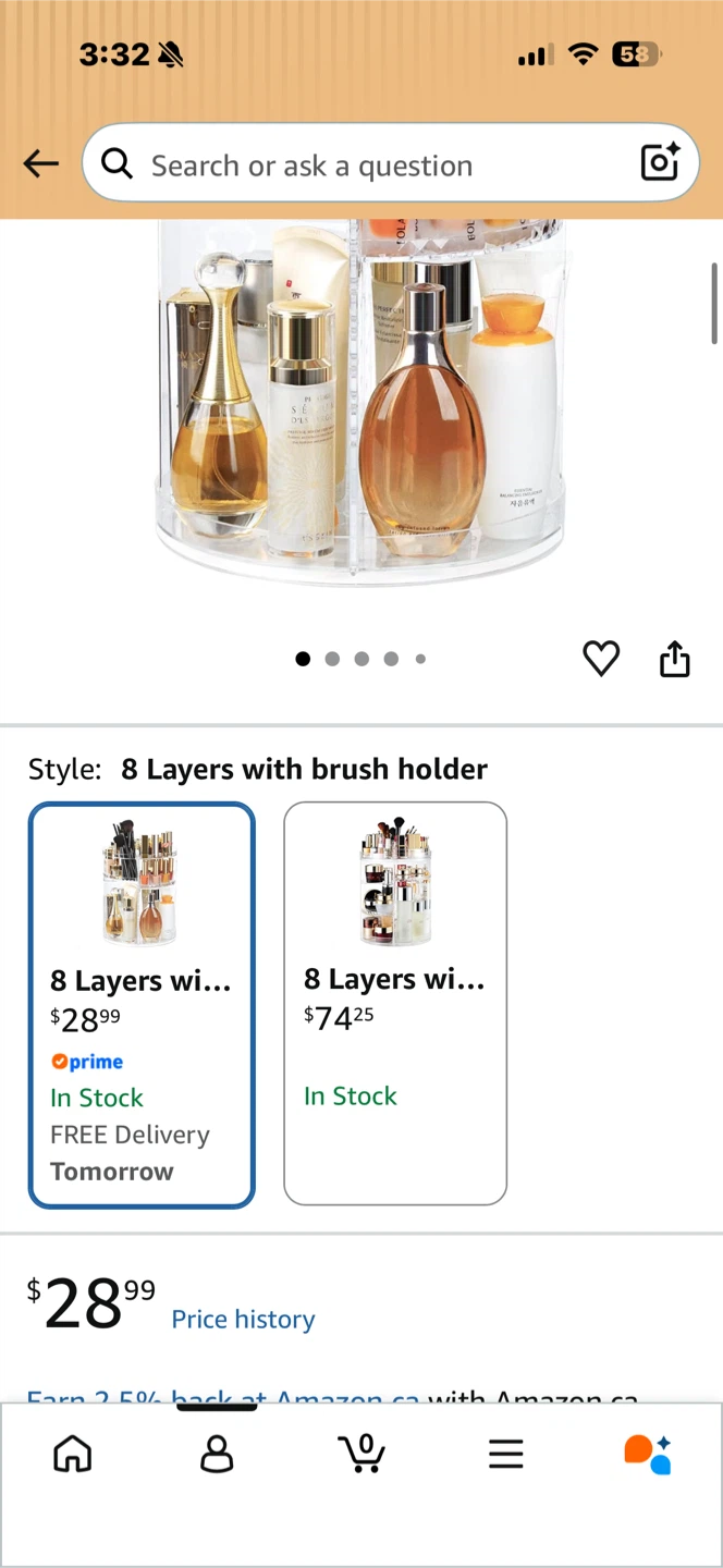 360 Rotating Organizer -White - photo 2