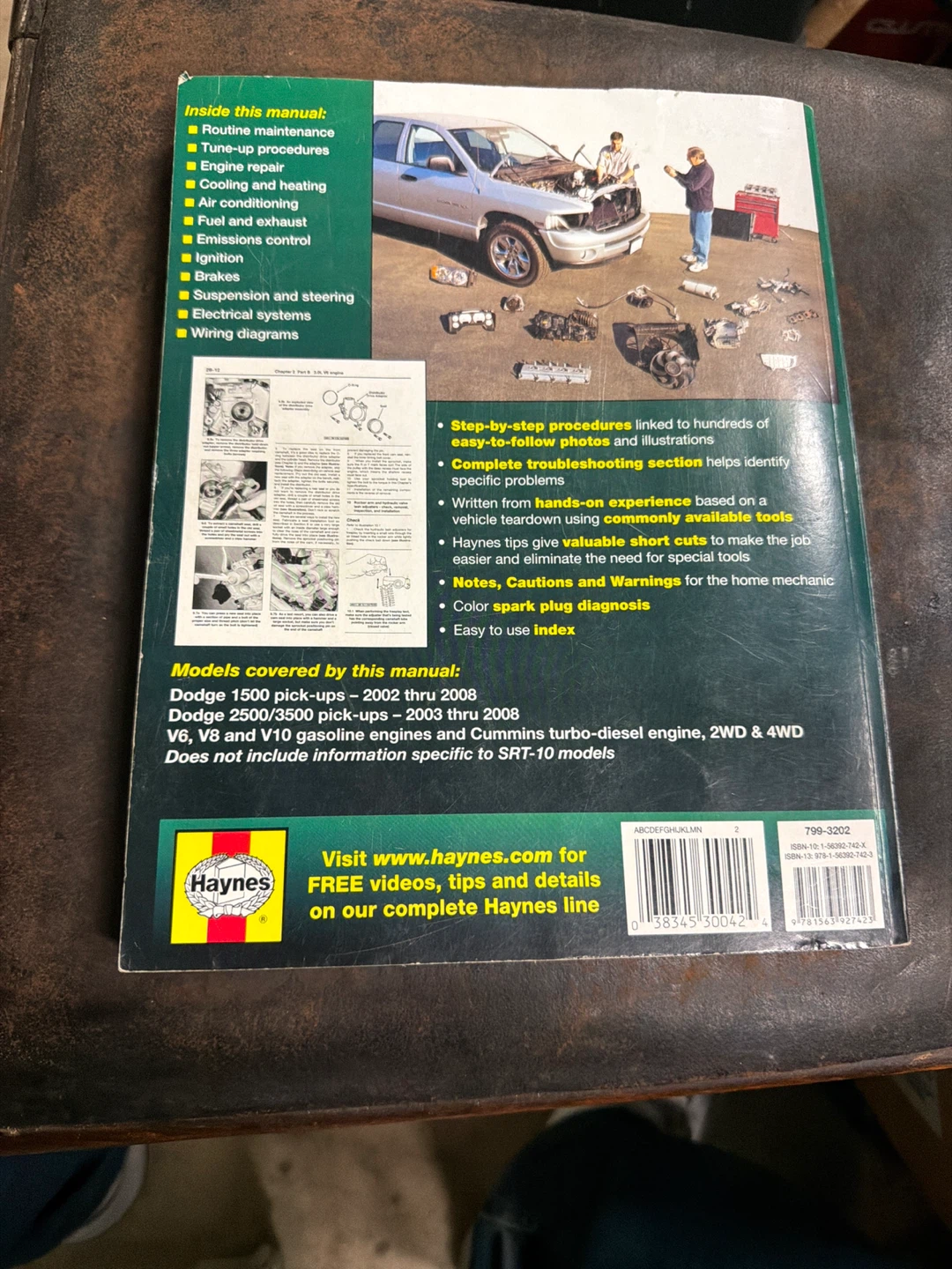 Dodge Pickups 2002 to 2008 all models Haynes Manual - photo 2