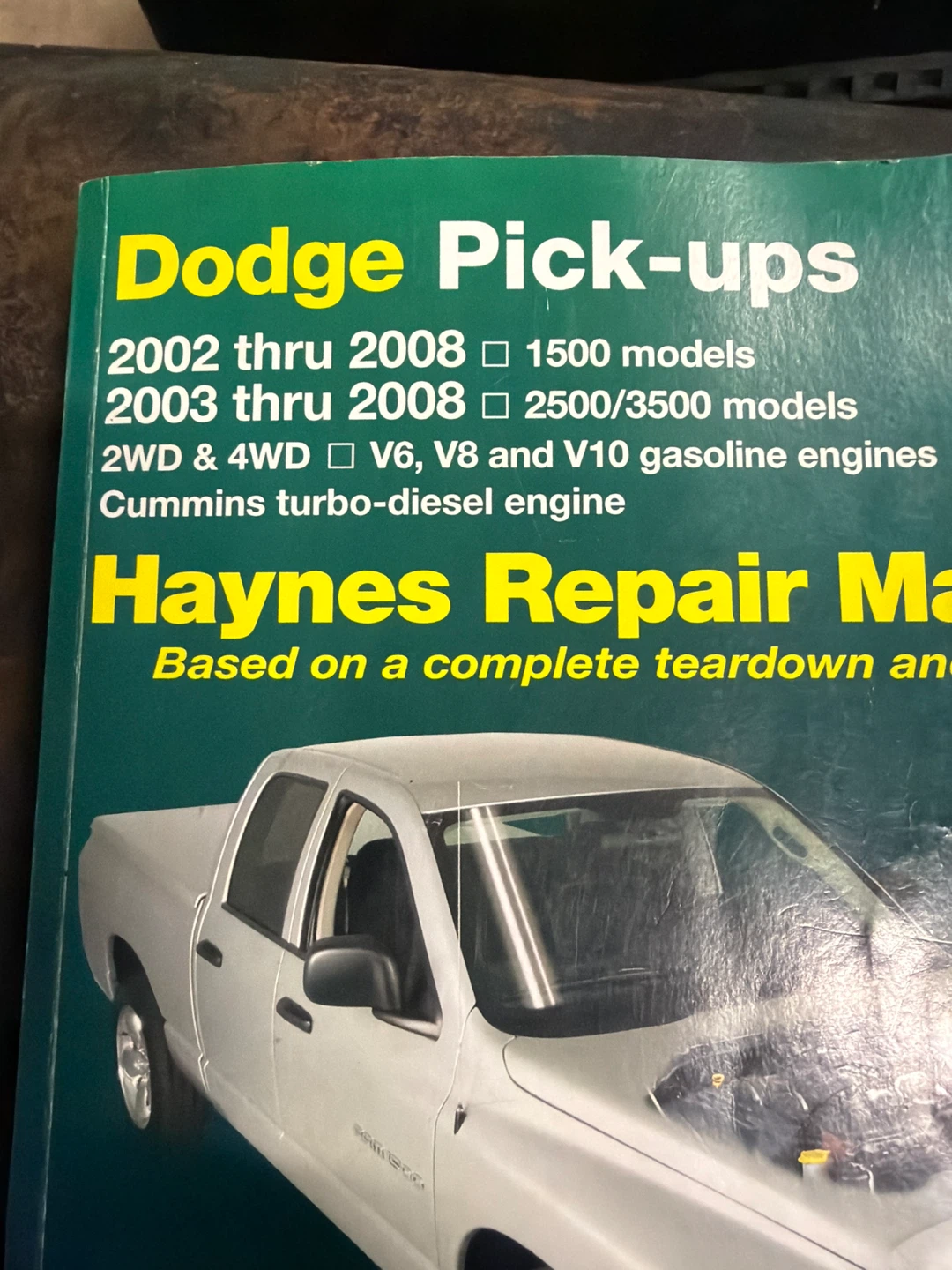 Dodge Pickups 2002 to 2008 all models Haynes Manual - photo 3