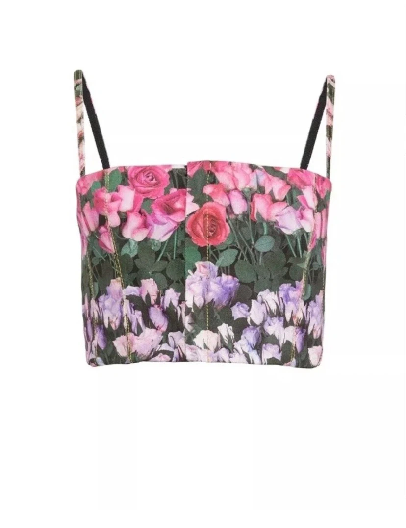 Fleur du Mal Floral Corset Top - photo 4