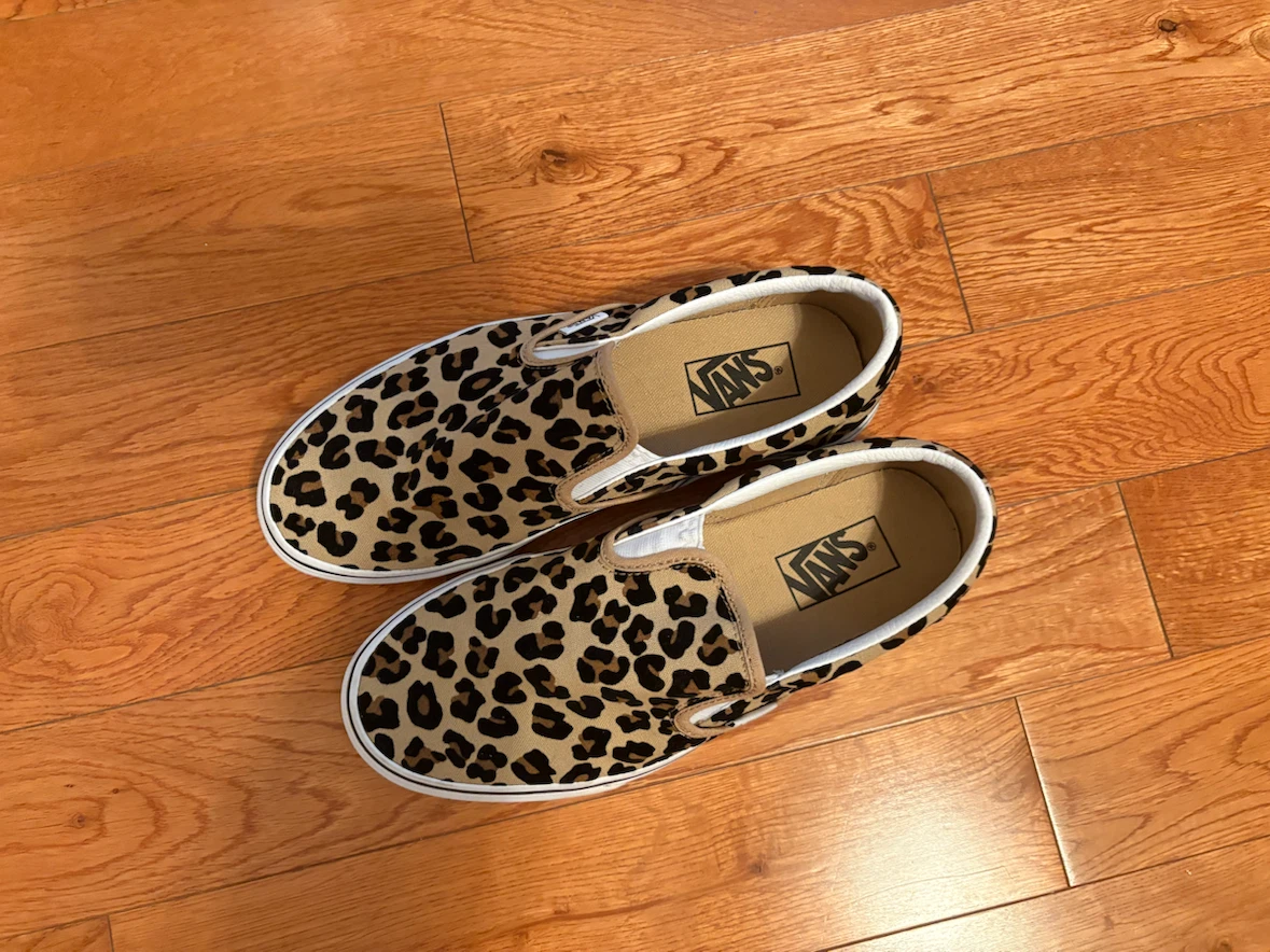 Vans Leopard Print Slip-On Shoes - photo 2