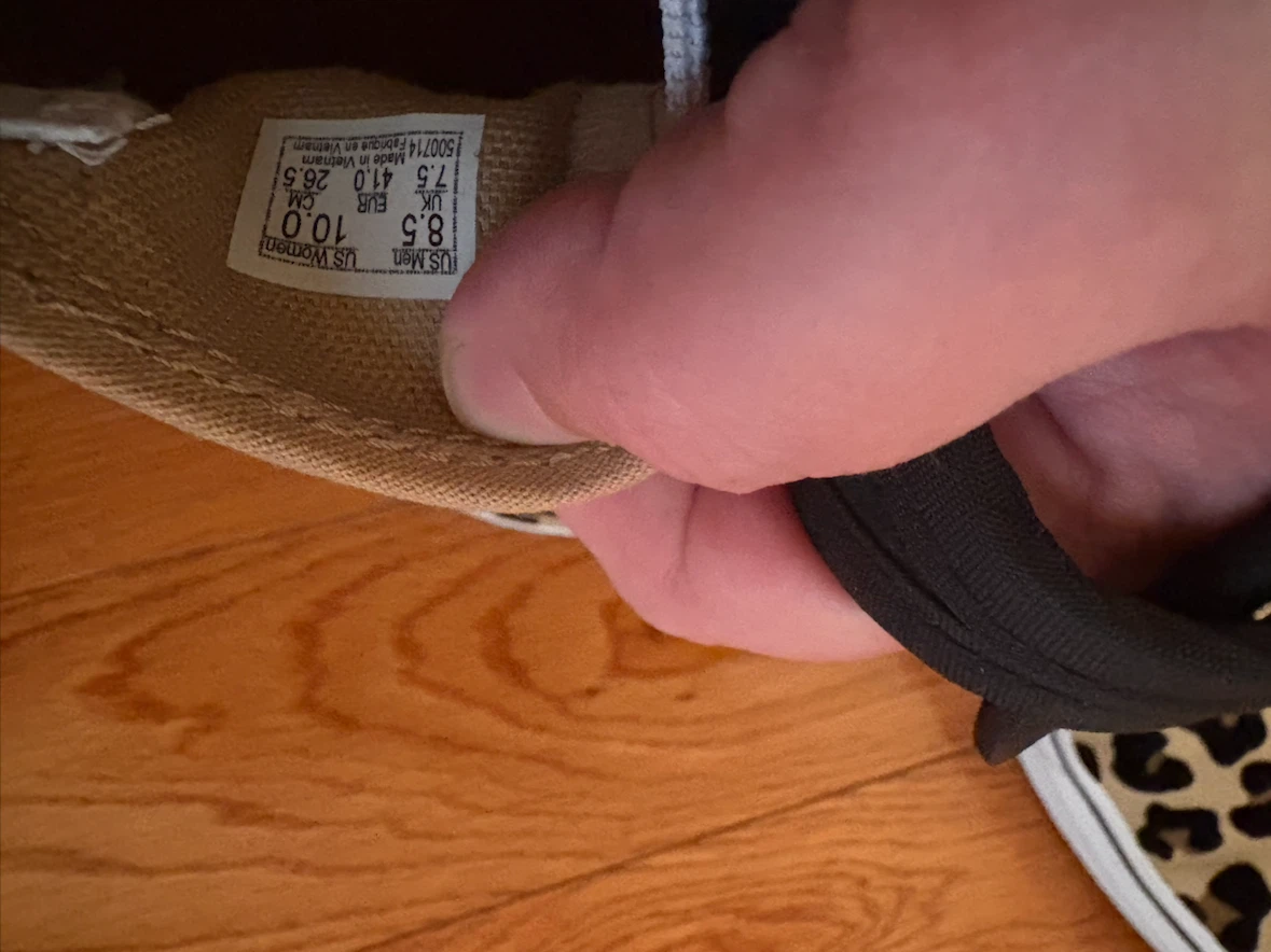 Vans Leopard Print Slip-On Shoes - photo 4