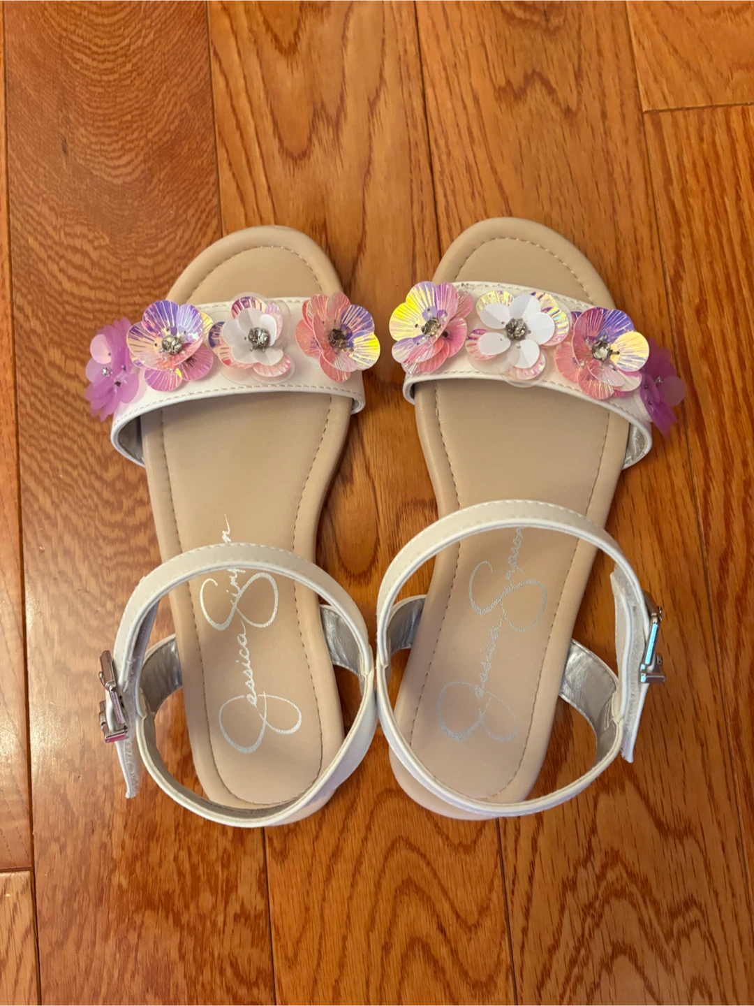 Jessica Simpson Girls Sandals Size 12.5