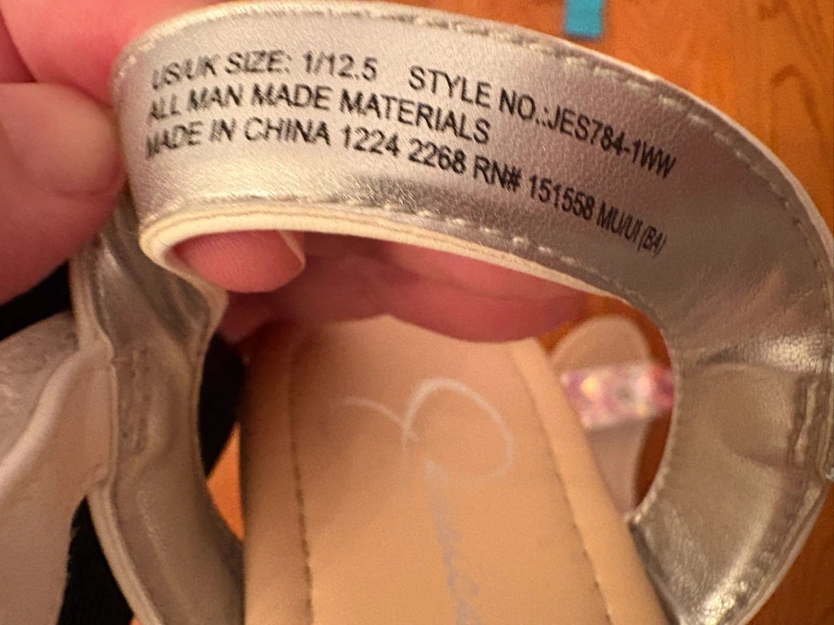 Jessica Simpson Girls Sandals Size 12.5 - photo 3