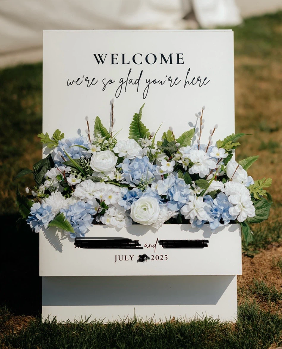 Wedding or business welcome sign - photo 2