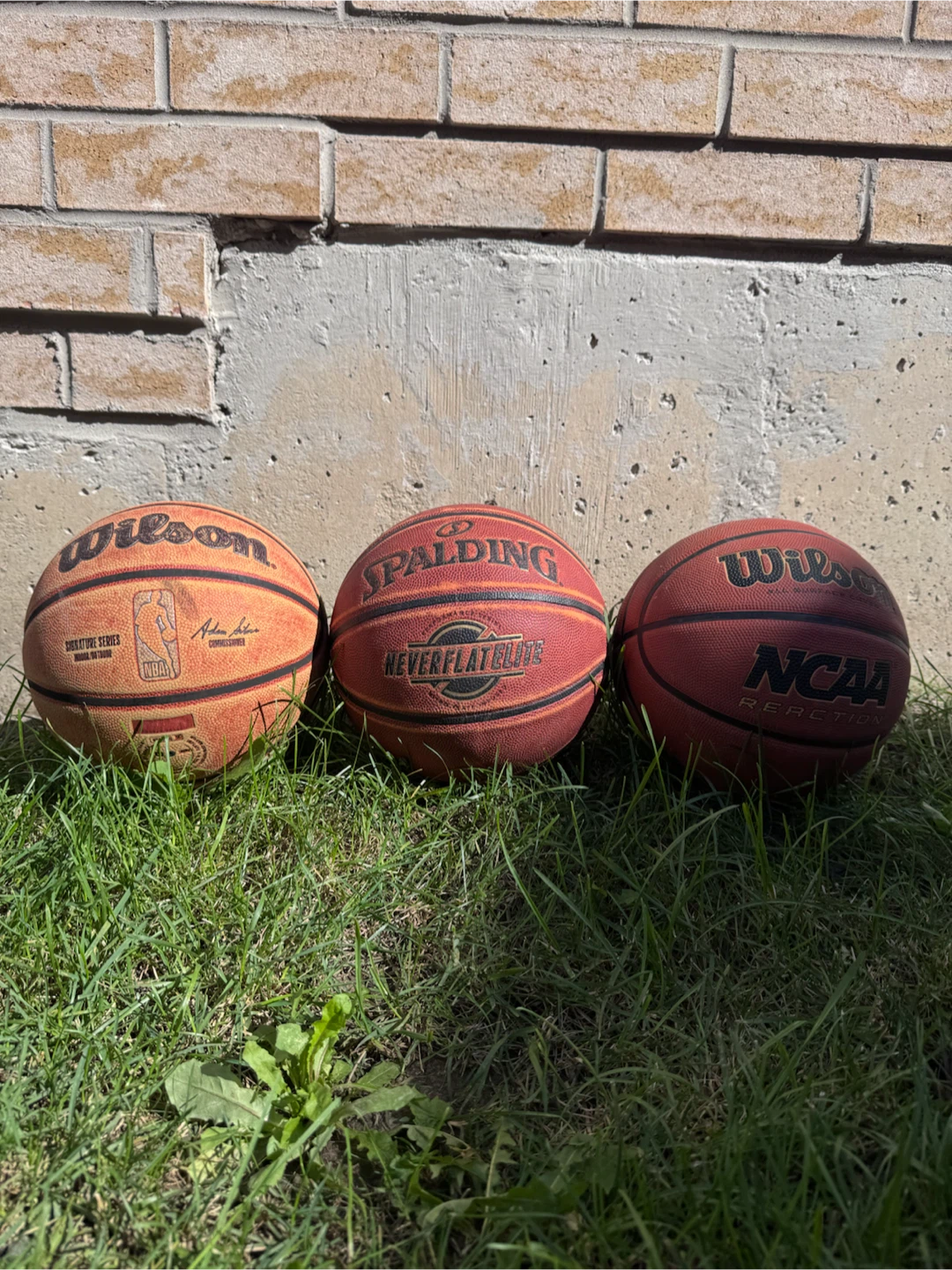 Spalding & Wilson basketballs