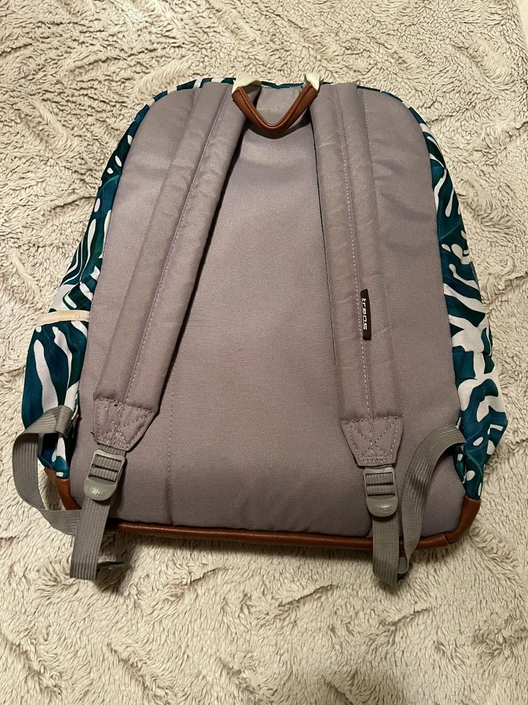 Backpack - Tropical Leaf Print - photo 4