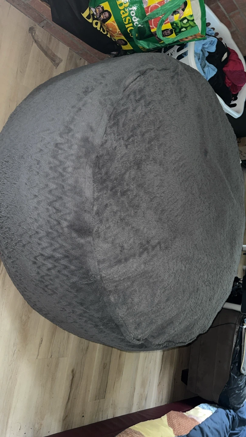Lounge & Co. Grey Bean Bag Chair