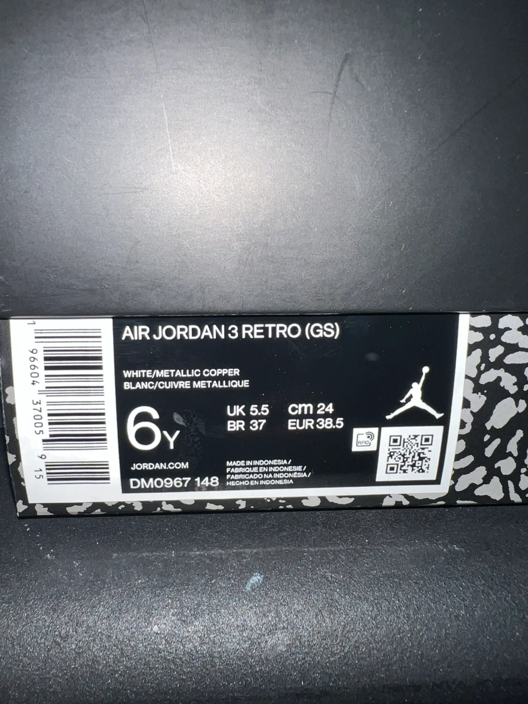 Air Jordan 3 Retro (GS) Sneakers - photo 5