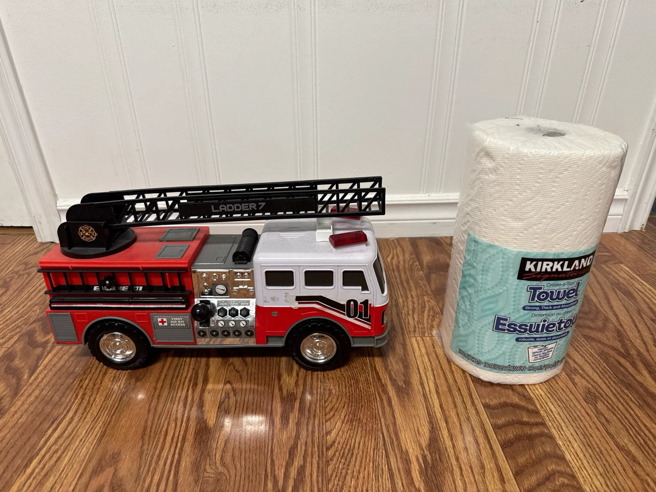 Toy Fire Truck with Lights and Sounds