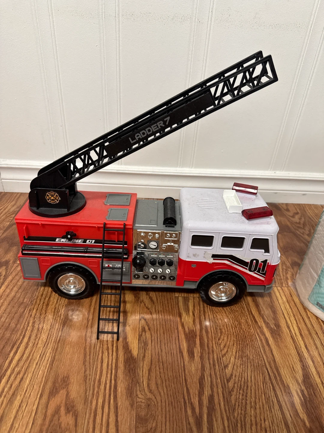 Toy Fire Truck with Lights and Sounds - photo 2