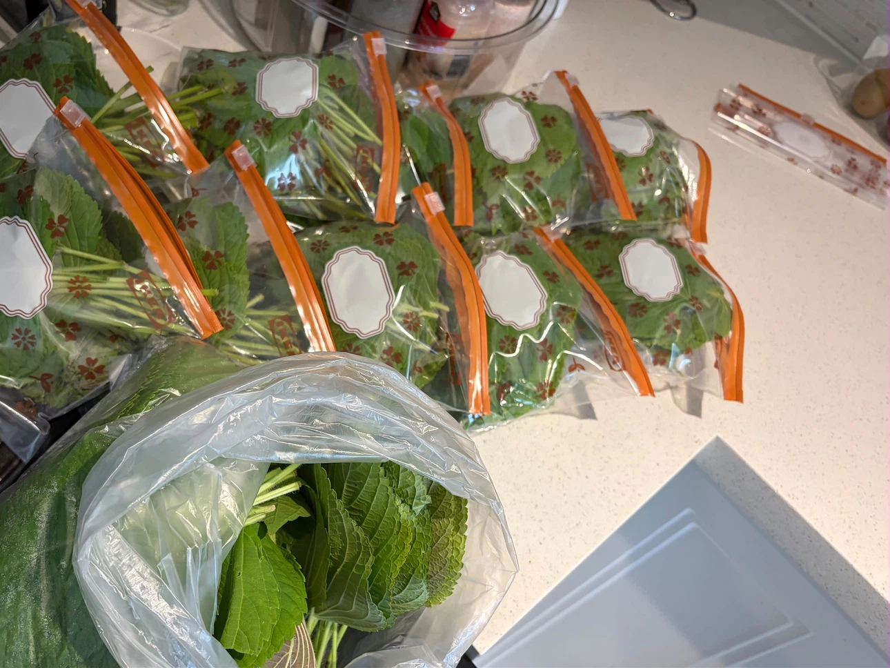 직접 농사지은 유기농 깻잎 50장 $10 - photo 2
