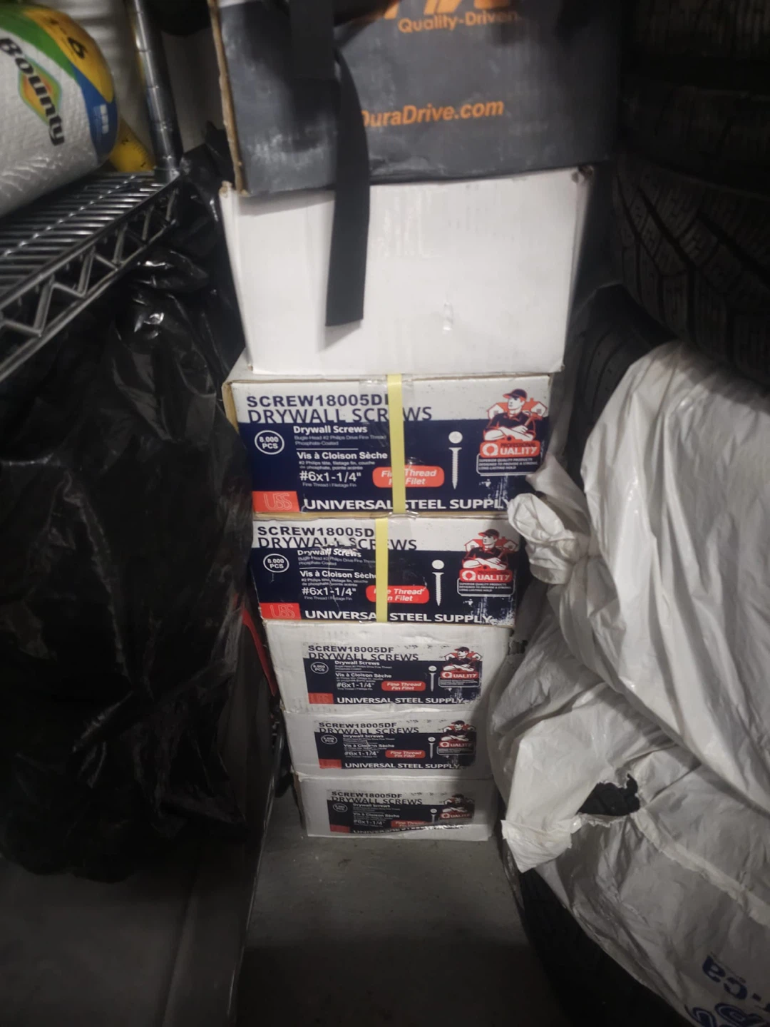 Universal Steel Supply #6x1-1/4 Drywall Screws