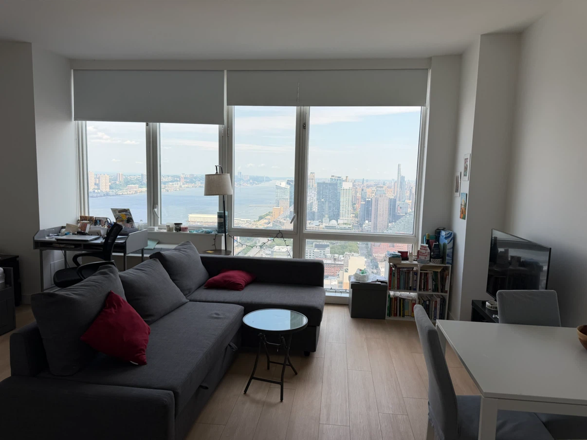 IKEA Gray Sectional Sofa with Chaise - photo 2
