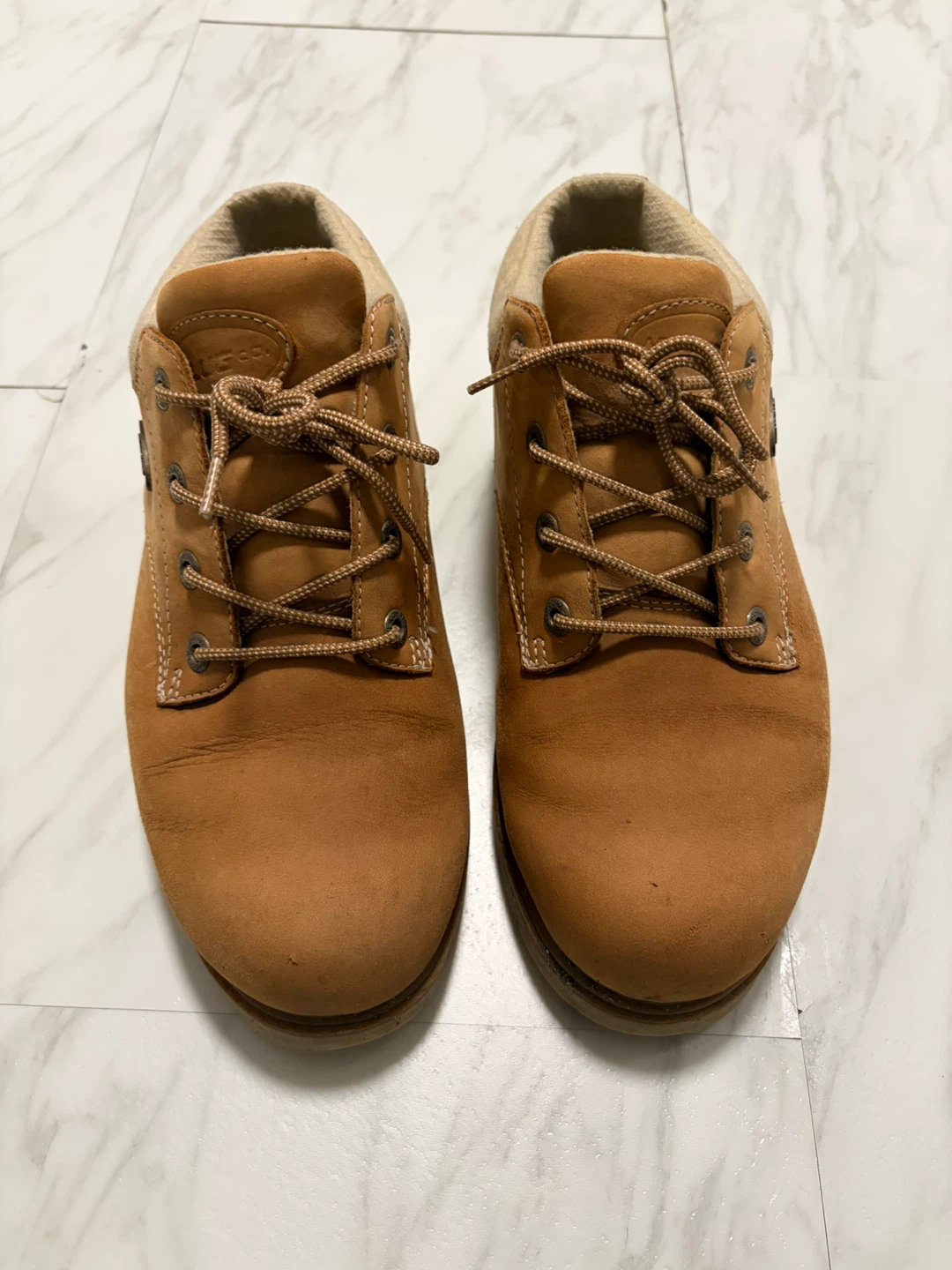 Lugz Lace-Up Boots - Tan Suede size 9.5