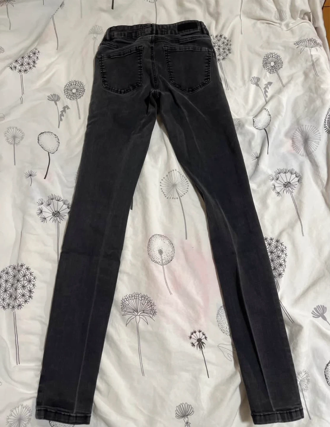 Garage Grey Ripped Skinny Jeans - Size 1 - photo 2
