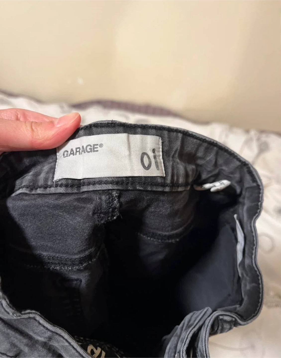 Garage Grey Ripped Skinny Jeans - Size 1 - photo 3