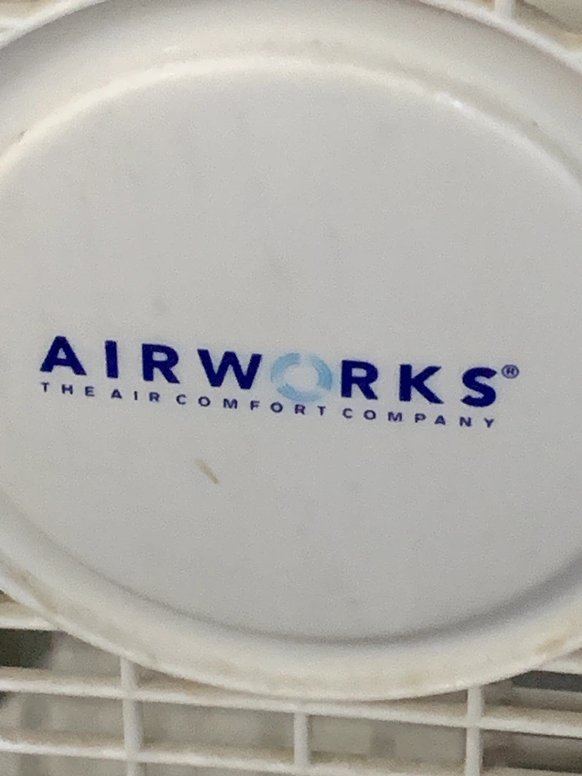 Airworks 20” Box Fan White 3 Speeds - photo 2