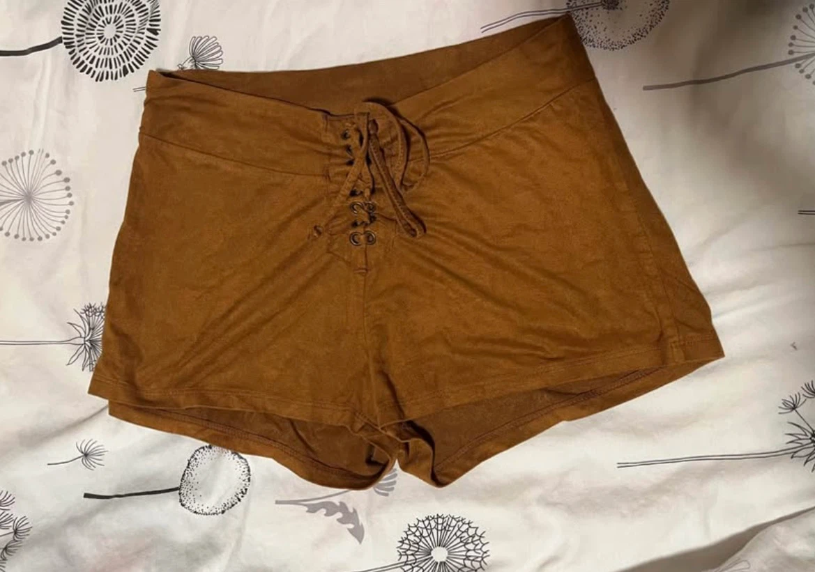 Bluenotes Faux Suede Shorts XS