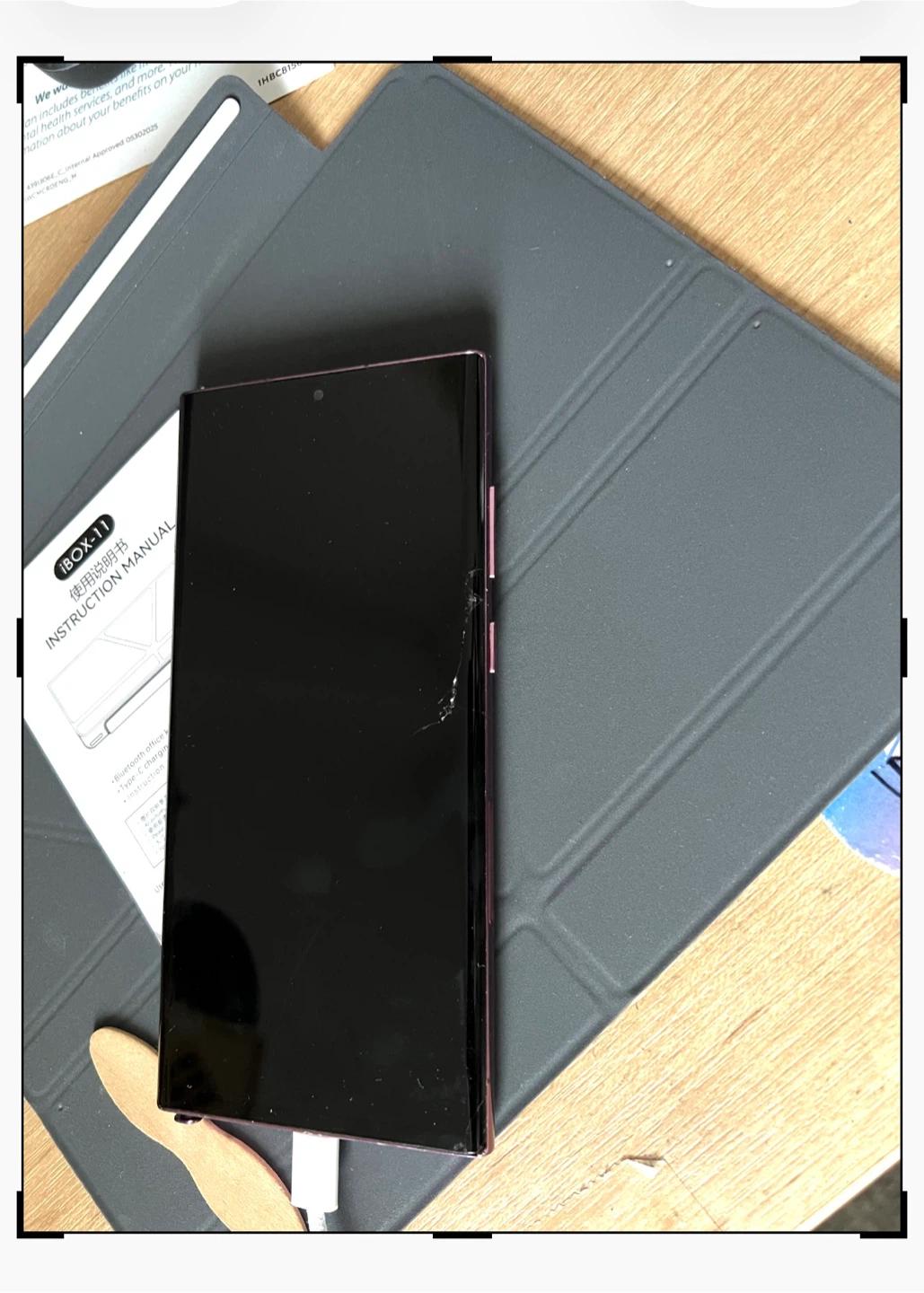 Samsung Galaxy S22 Ultra 128GB Burgundy - photo 3