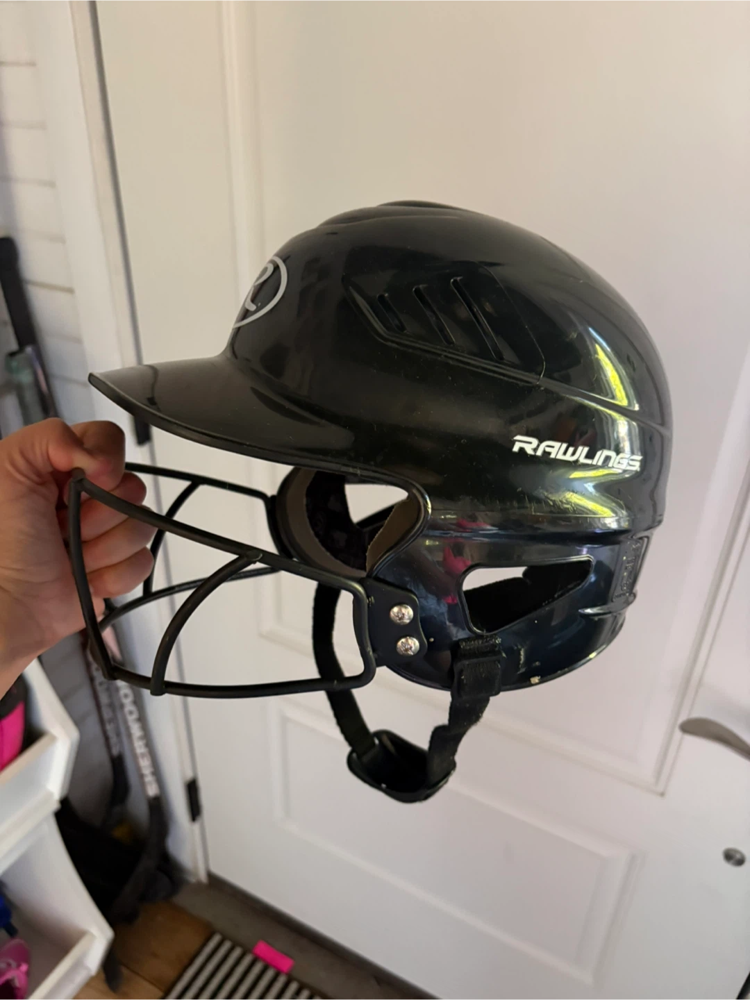 Kids Baseball Helmet (Rawlings) size 6 1/4 to 6 7/8