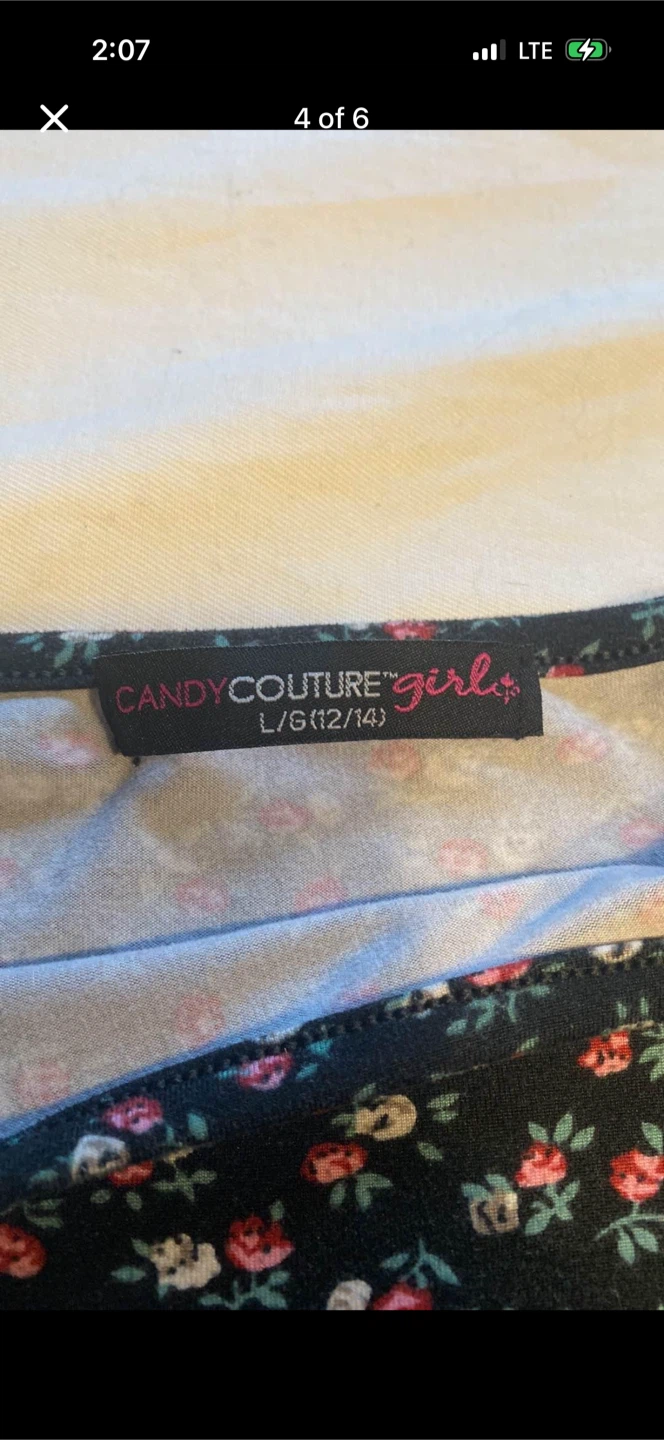 Candy Couture Girl Floral Camisole Top - photo 5