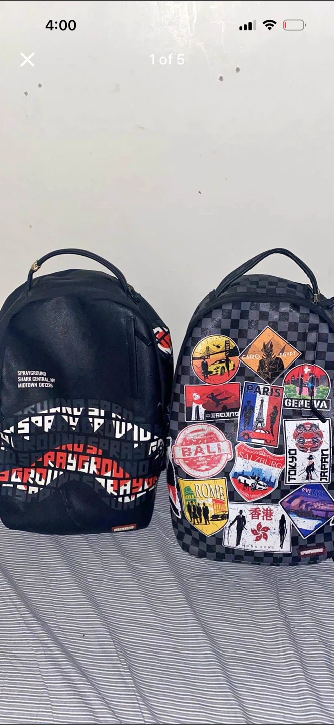 Sprayground Backpacks (2)