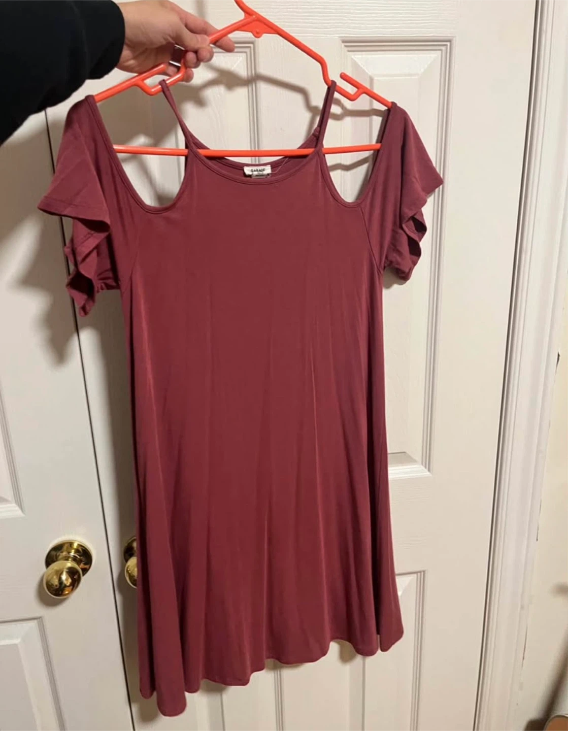 Garage Cold Shoulder Dress