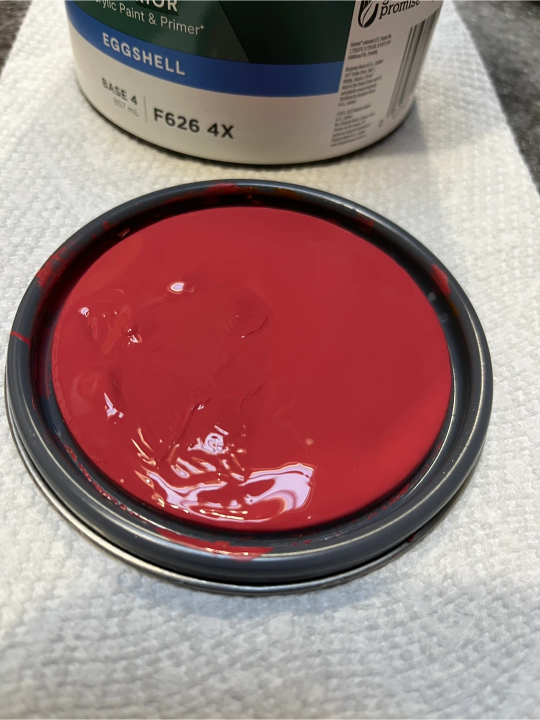 Benjamin moor interior acrylic interior  eggshell - photo 3
