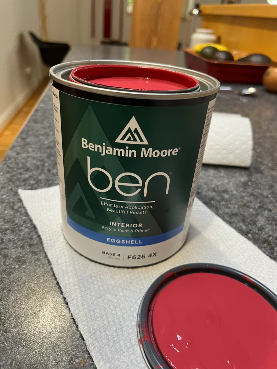 Benjamin moor interior acrylic interior  eggshell