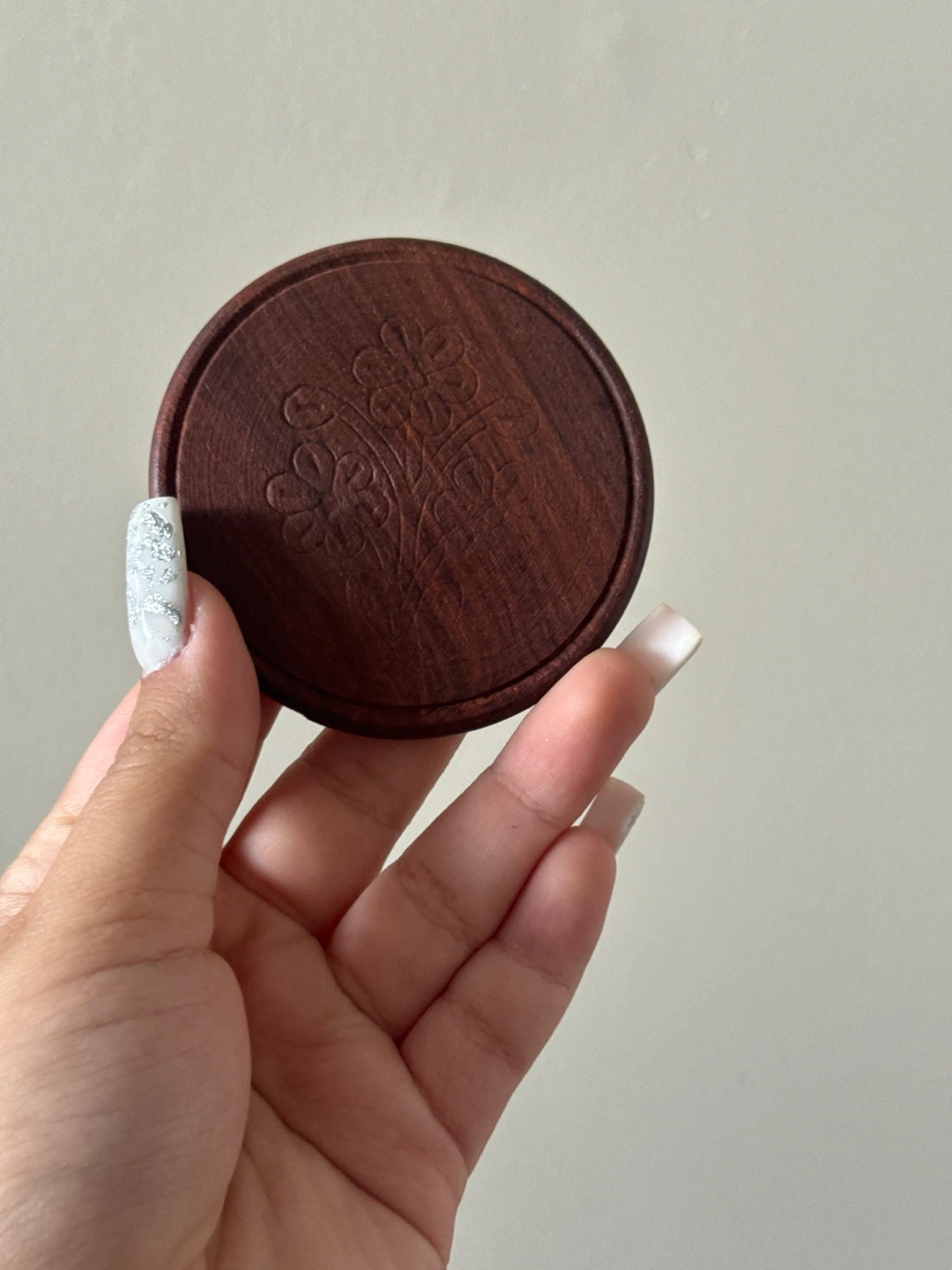 Hand made Wooden Coaster Set with Holder - photo 3