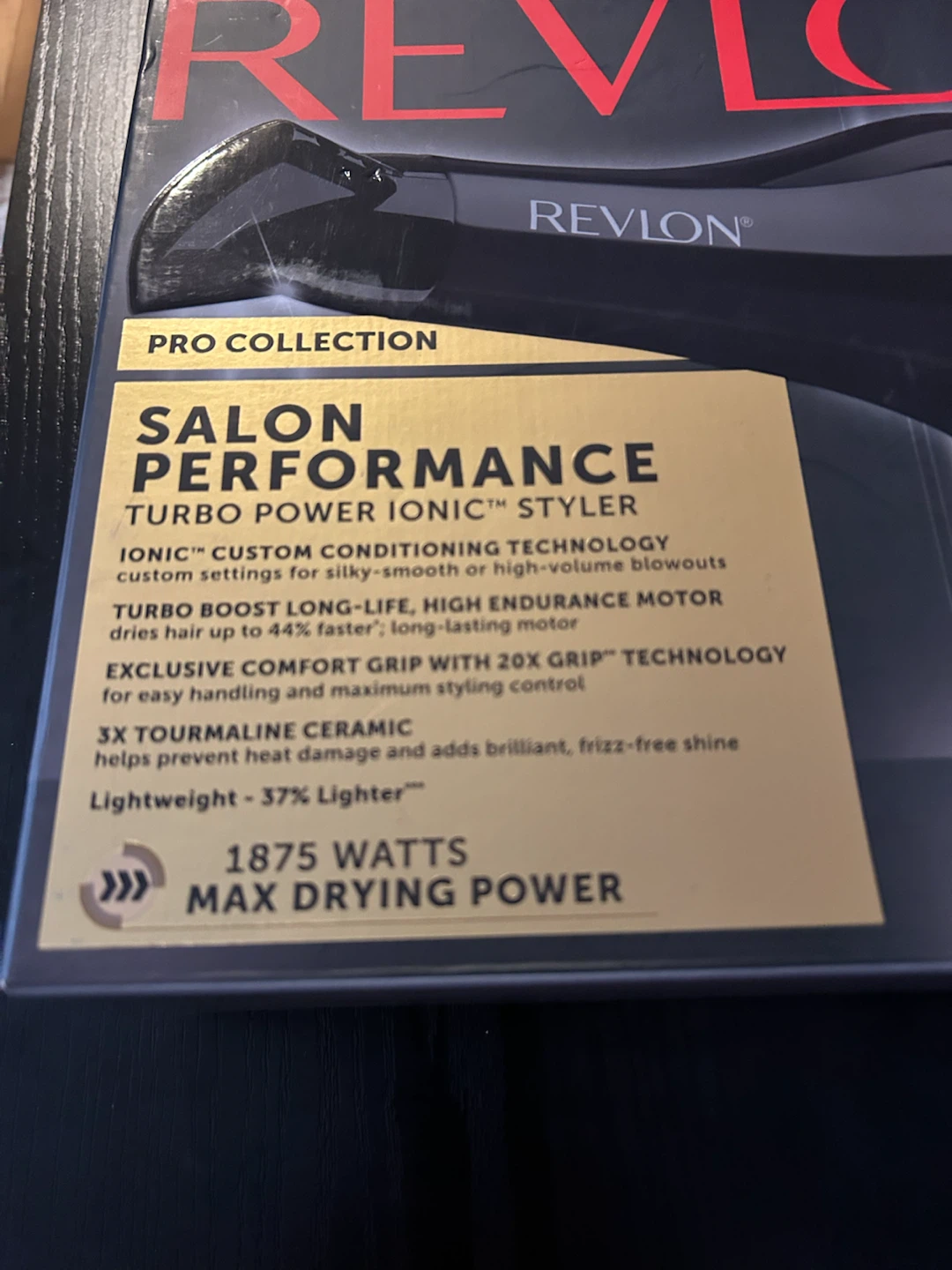 Revlon Salon Performance Turbo Power Ionic Styler Hair Dryer - photo 2