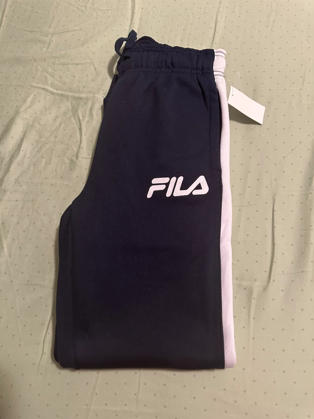 New Fila Joggers Navy Blue( youth 10-12)