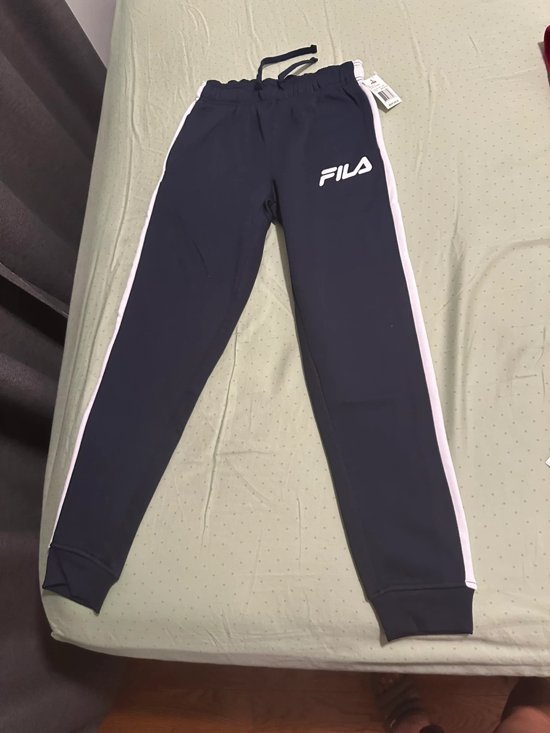 New Fila Joggers Navy Blue( youth 10-12) - photo 2