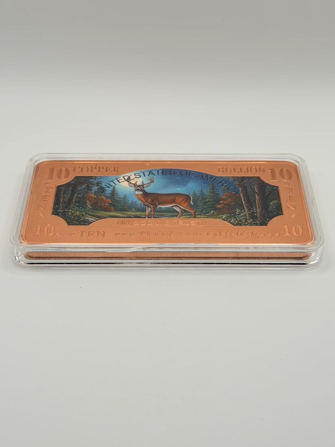 2 pcs of 10 Troy Ounce Fine Copper Bullion Bar - photo 3