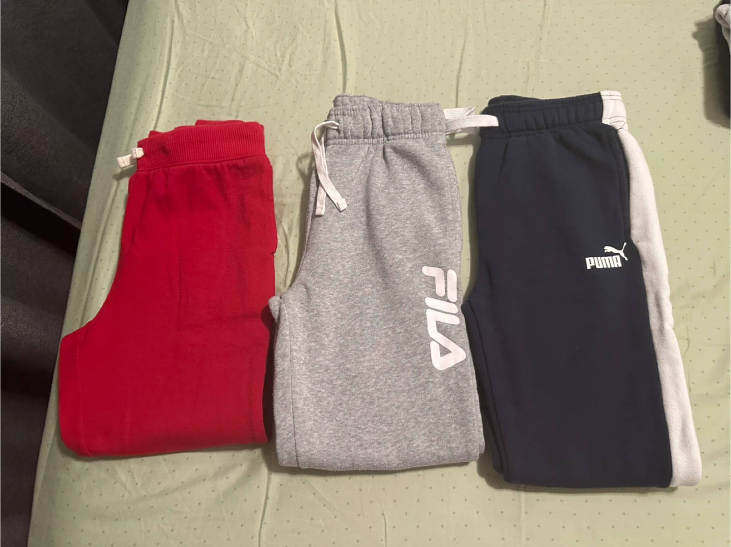 Bundle all Three pairs of sweatpants boy (youth 10-12)