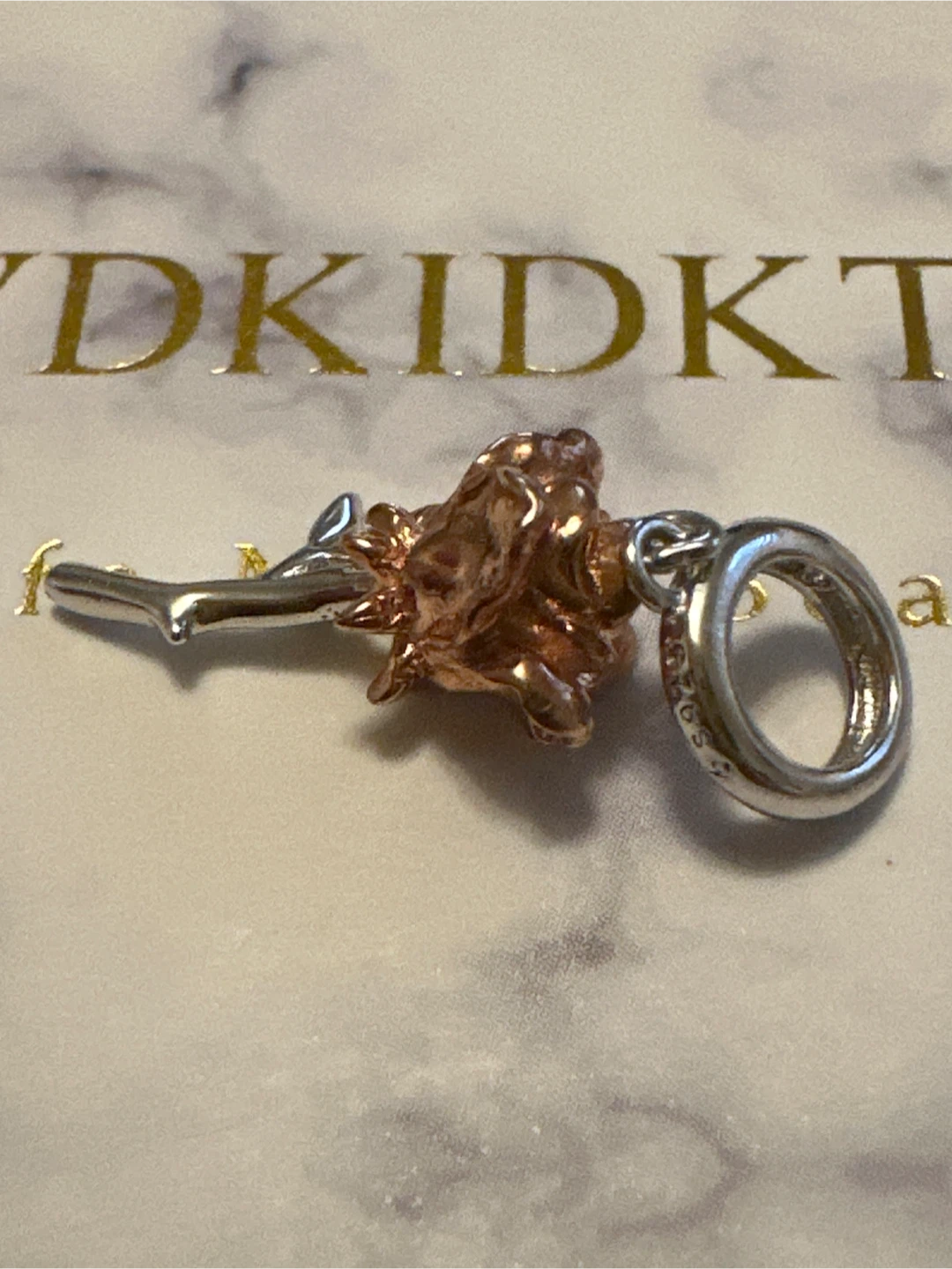 Rose Charm Pendant - photo 2