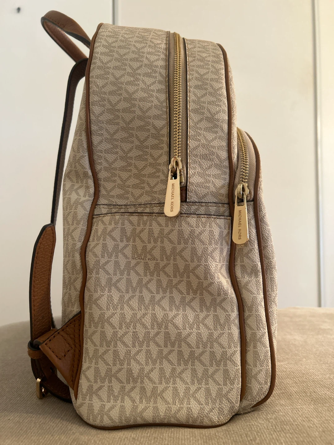 Michael Kors Backpack - MK Signature Print - photo 3