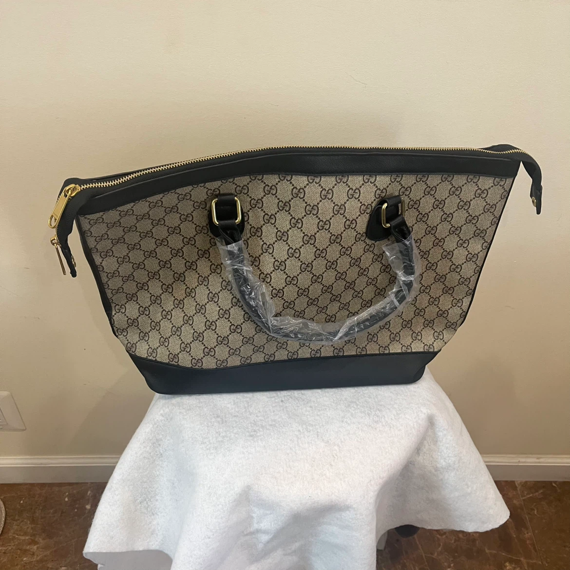 New Black/green/red large Supreme Tote Bag - photo 3
