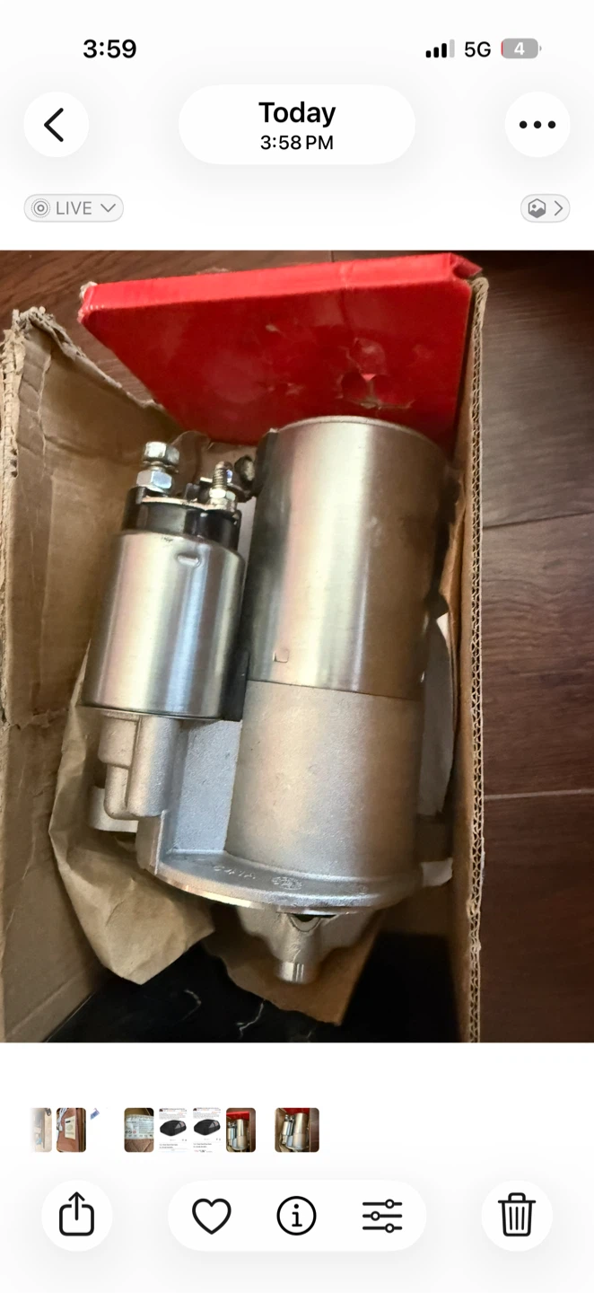 A-Premium Starter Motor 12V 1.2KW 8 Teeth Clockwise - photo 2