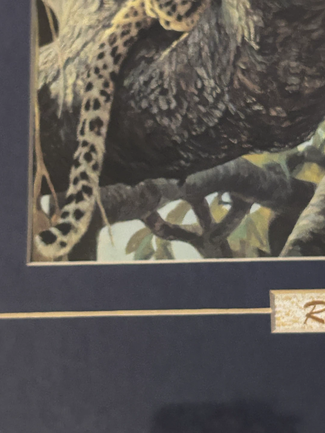 Robert Bateman Leopard Framed Art Print - photo 3