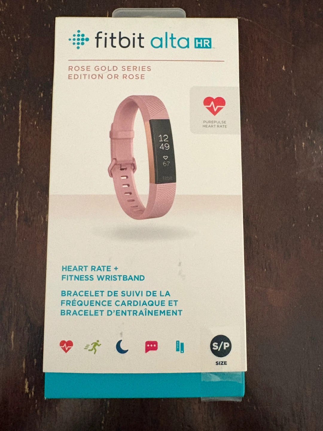 Fitbit Alta HR Rose Gold Series Fitness Wristband